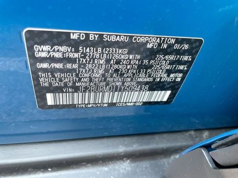 New 2026 Subaru Outback Wilderness AWD/4WD image 28
