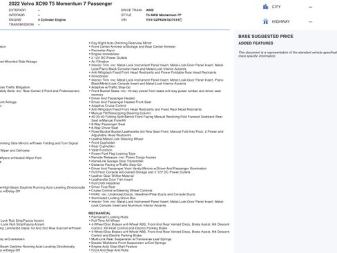 Used 2022 Volvo XC90 T5 Momentum image 3