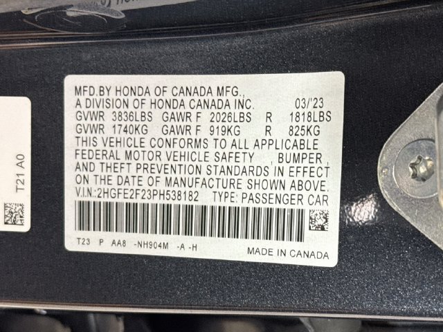 Used 2023 Honda Civic LX image 39