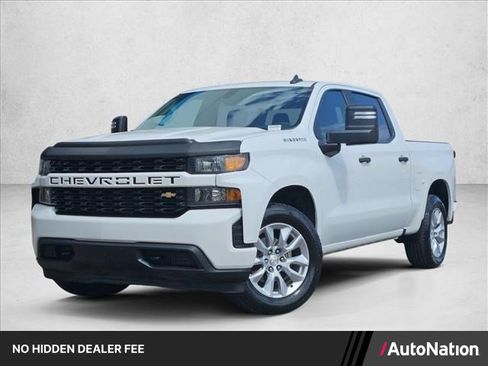 Certified 2021 Chevrolet Silverado 1500 Custom RWD image 1