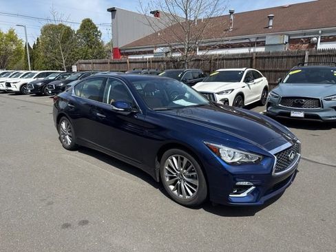 Used 2023 INFINITI Q50 Luxe w/ Cargo Package AWD/4WD image 2