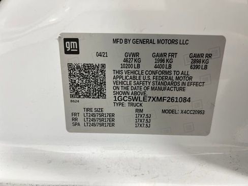 Used 2021 Chevrolet Silverado 2500 W/T w/ WT Fleet Convenience Package image 34