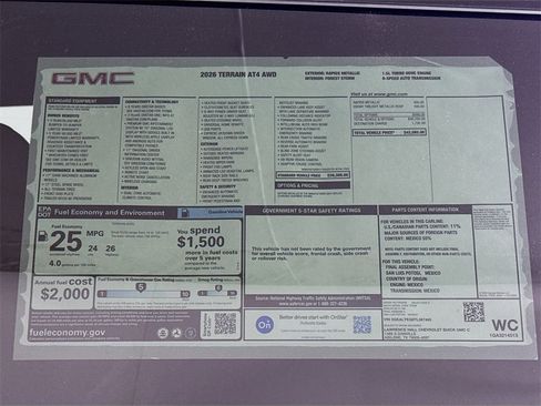 New 2026 GMC Terrain AT4 image 20