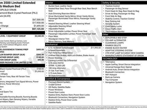 Used 2020 RAM 3500 Limited image 7