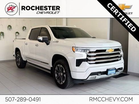 Certified 2022 Chevrolet Silverado 1500 High Country w/ Technology Package image 1