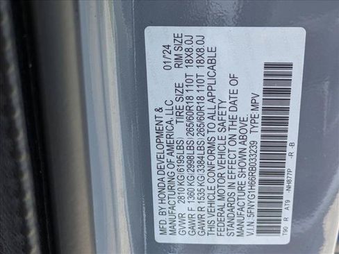 Used 2024 Honda Pilot TrailSport image 26