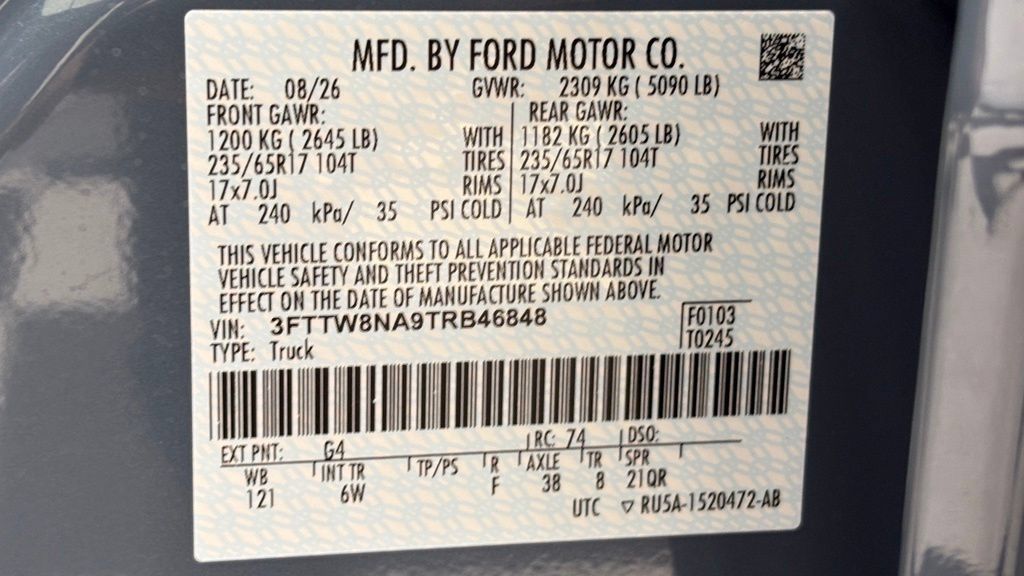 New 2026 Ford Maverick Tremor AWD/4WD image 45