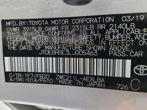Used 2020 Toyota Corolla LE FWD image 33