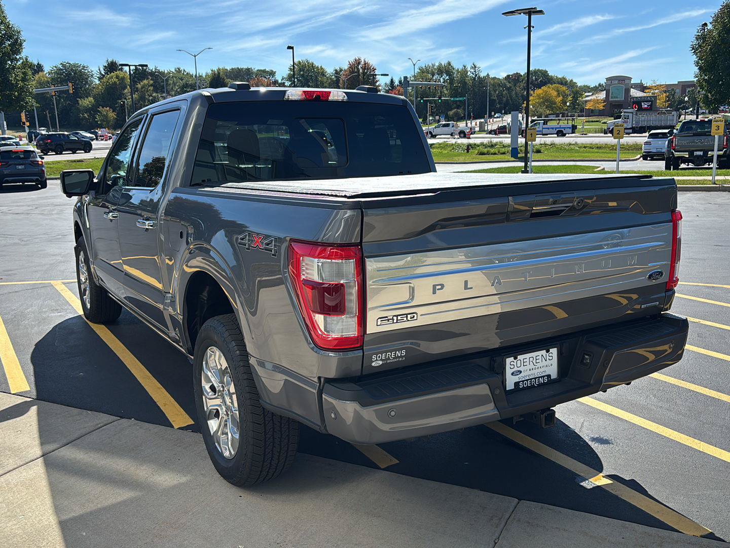 Used 2021 Ford F150 Platinum w/ Equipment Group 701A High AWD/4WD image 7