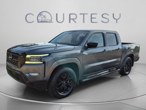 Used 2023 Nissan Frontier SV w/ Midnight Edition Package RWD image 1