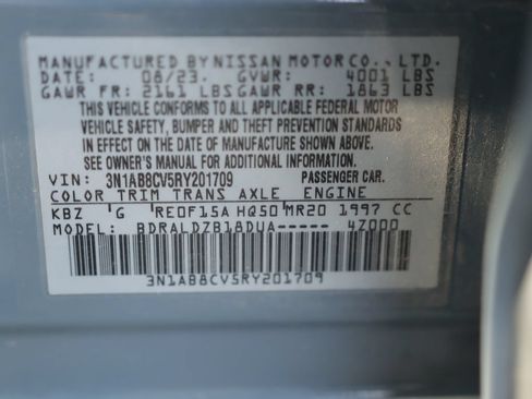 Used 2024 Nissan Sentra SV w/ Trunk Package FWD image 33