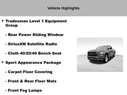 Used 2023 RAM 1500 Tradesman image 18