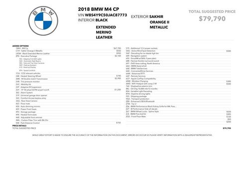 Used 2018 BMW M4 Coupe image 88