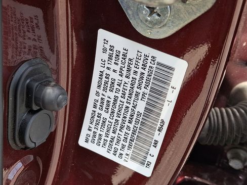 Used 2012 Honda Civic EX image 26