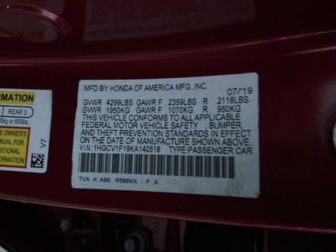 Used 2019 Honda Accord LX image 44