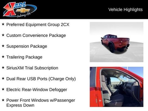 Certified 2025 Chevrolet Silverado 1500 Custom Trail Boss image 2