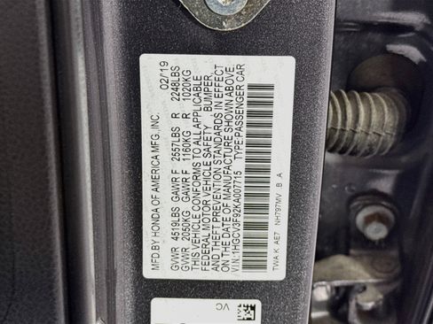Certified 2019 Honda Accord Touring image 33