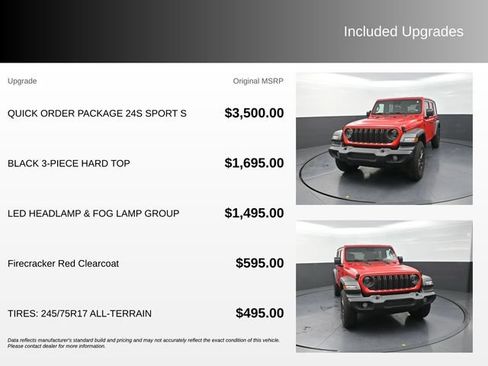 Used 2024 Jeep Wrangler Unlimited Sport AWD/4WD image 4