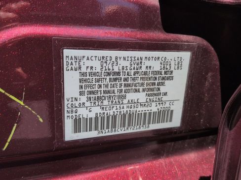 Used 2024 Nissan Sentra SV FWD image 34