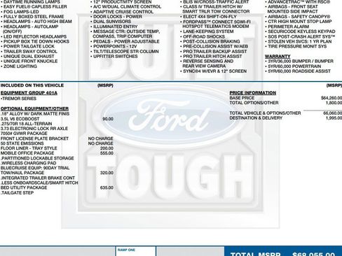 Used 2024 Ford F150 Tremor w/ Bed Utility Package AWD/4WD image 2