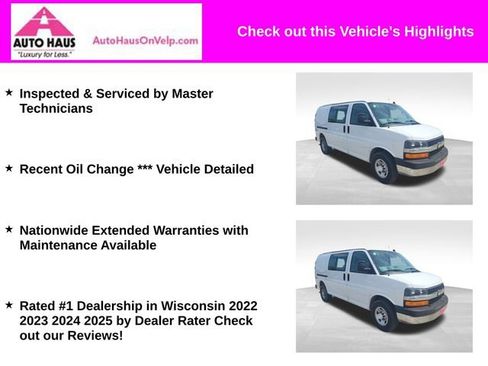 Used 2019 Chevrolet Express 2500 w/ Driver Convenience Package RWD image 5