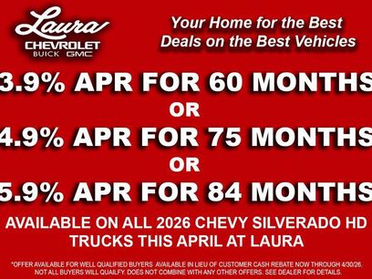 New 2026 Chevrolet Silverado 2500 Custom w/ Custom Value Package