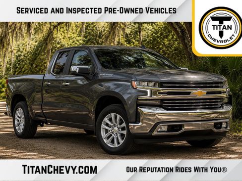 Used 2020 Chevrolet Silverado 1500 LTZ w/ Technology Package RWD image 1