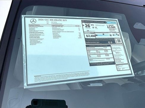 New 2026 Mercedes-Benz GLC 300 4MATIC image 16