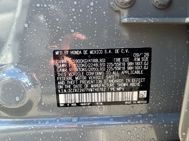 New 2027 Honda HR-V EX-L image 18