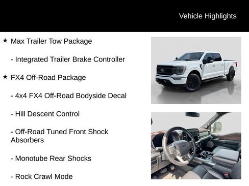 Certified 2023 Ford F150 Lariat w/ Equipment Group 502A High AWD/4WD image 16