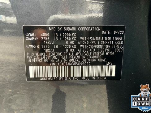Certified 2023 Subaru Outback Limited image 33