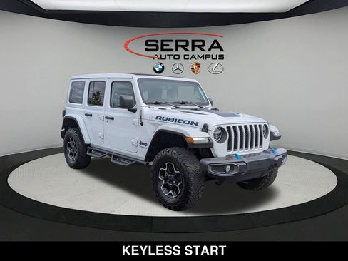 Used 2021 Jeep Wrangler Unlimited Rubicon 4xe w/ Cold Weather Group AWD/4WD image 8