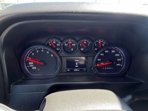 Used 2023 Chevrolet Silverado 1500 Custom w/ LPO, Dark Essentials Package RWD image 9