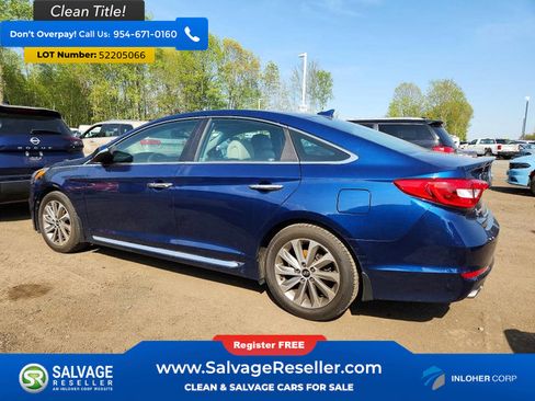 Used 2017 Hyundai Sonata Sport w/ Value Edition Package 02 FWD image 3