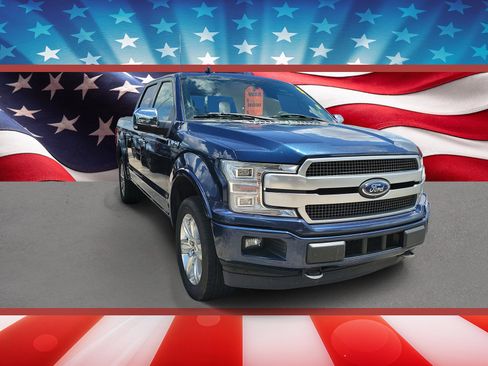 Used 2019 Ford F150 Platinum w/ Equipment Group 701A Luxury AWD/4WD image 1