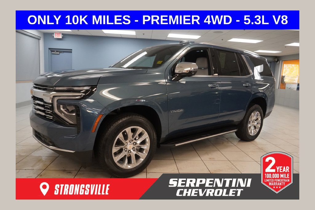 Used 2025 Chevrolet Tahoe Premier AWD/4WD image 1