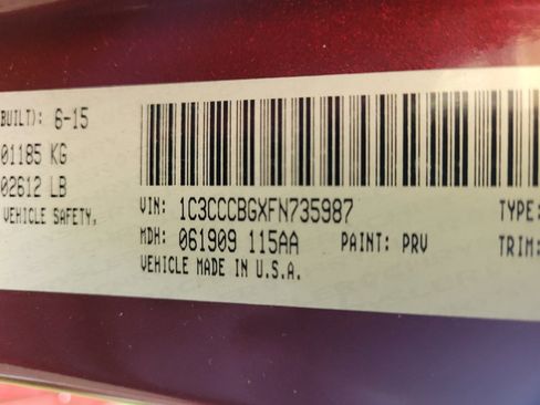 Used 2015 Chrysler 200 S w/ Navigation & Sound Group I FWD image 33