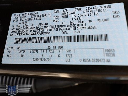 Used 2025 Ford F150 Raptor AWD/4WD image 52
