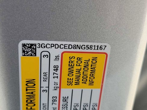 Used 2022 Chevrolet Silverado 1500 Custom Trail Boss w/ LPO, Dark Essentials Package image 16