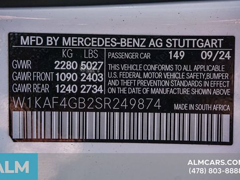 Used 2025 Mercedes-Benz C 300 Sedan image 57