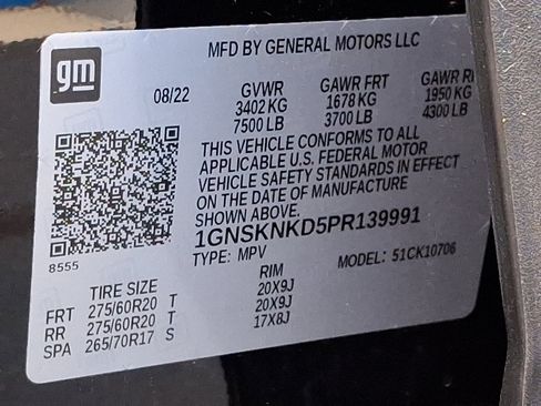 Used 2023 Chevrolet Tahoe LT w/ Luxury Package image 31