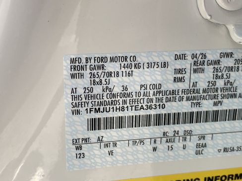 New 2026 Ford Expedition Active RWD image 37