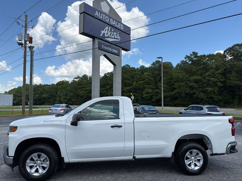 Used 2021 Chevrolet Silverado 1500 W/T w/ WT Fleet Convenience Package RWD image 27