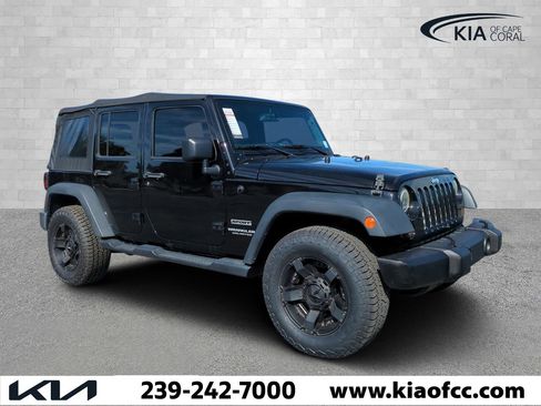 Used 2017 Jeep Wrangler Unlimited Sport w/ Quick Order Package 24S image 1