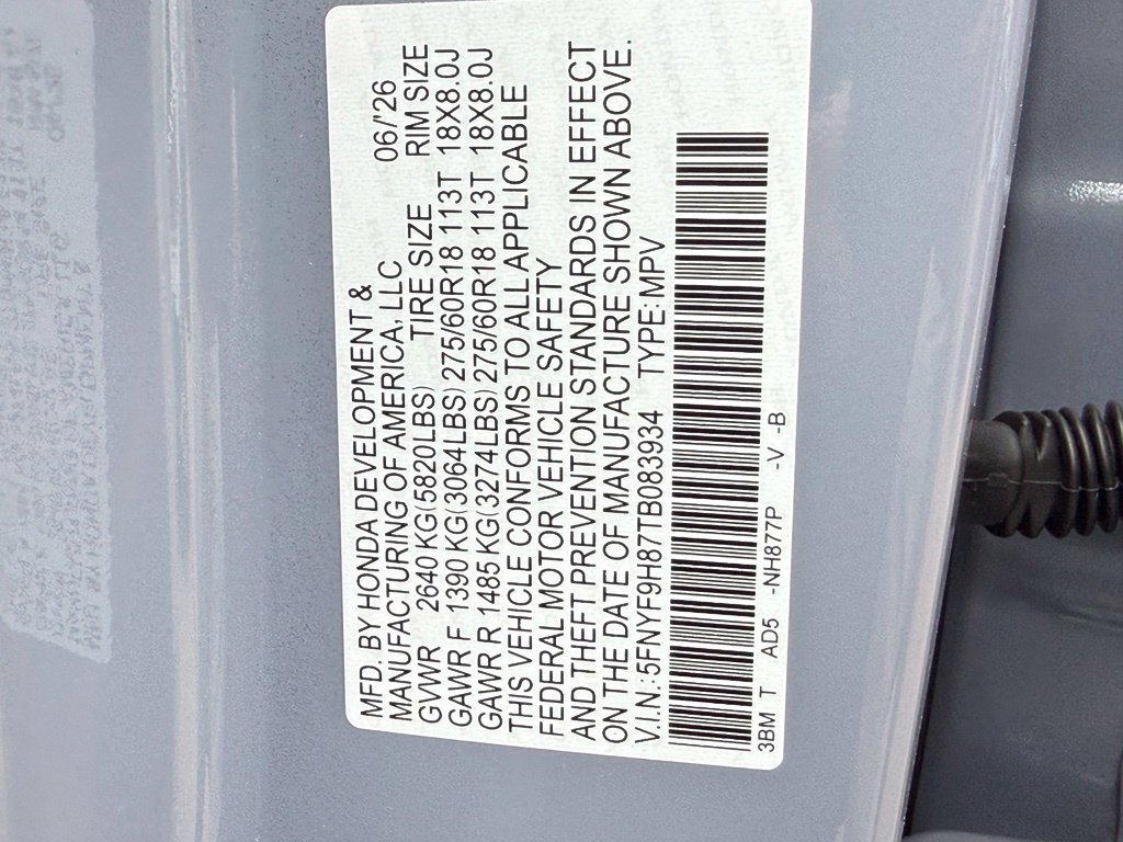 New 2026 Honda Passport TrailSport Elite image 27