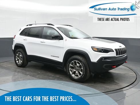 Used 2022 Jeep Cherokee Trailhawk w/ Premium Leather Package image 1