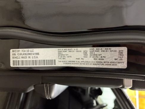 Used 2021 Jeep Grand Cherokee L Limited AWD/4WD image 91