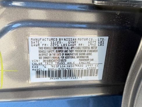 New 2026 Nissan Sentra SV image 28