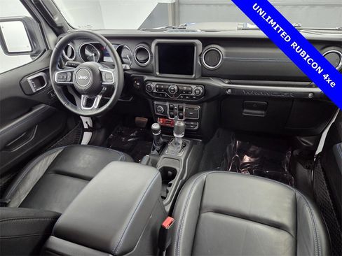 Used 2021 Jeep Wrangler Unlimited Rubicon 4xe w/ Steel Bumper Group image 19