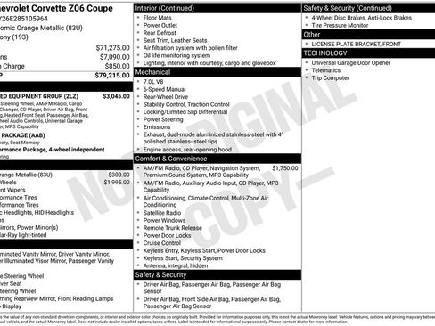 Used 2008 Chevrolet Corvette Z06 w/ Preferred Equipment Group RWD image 35